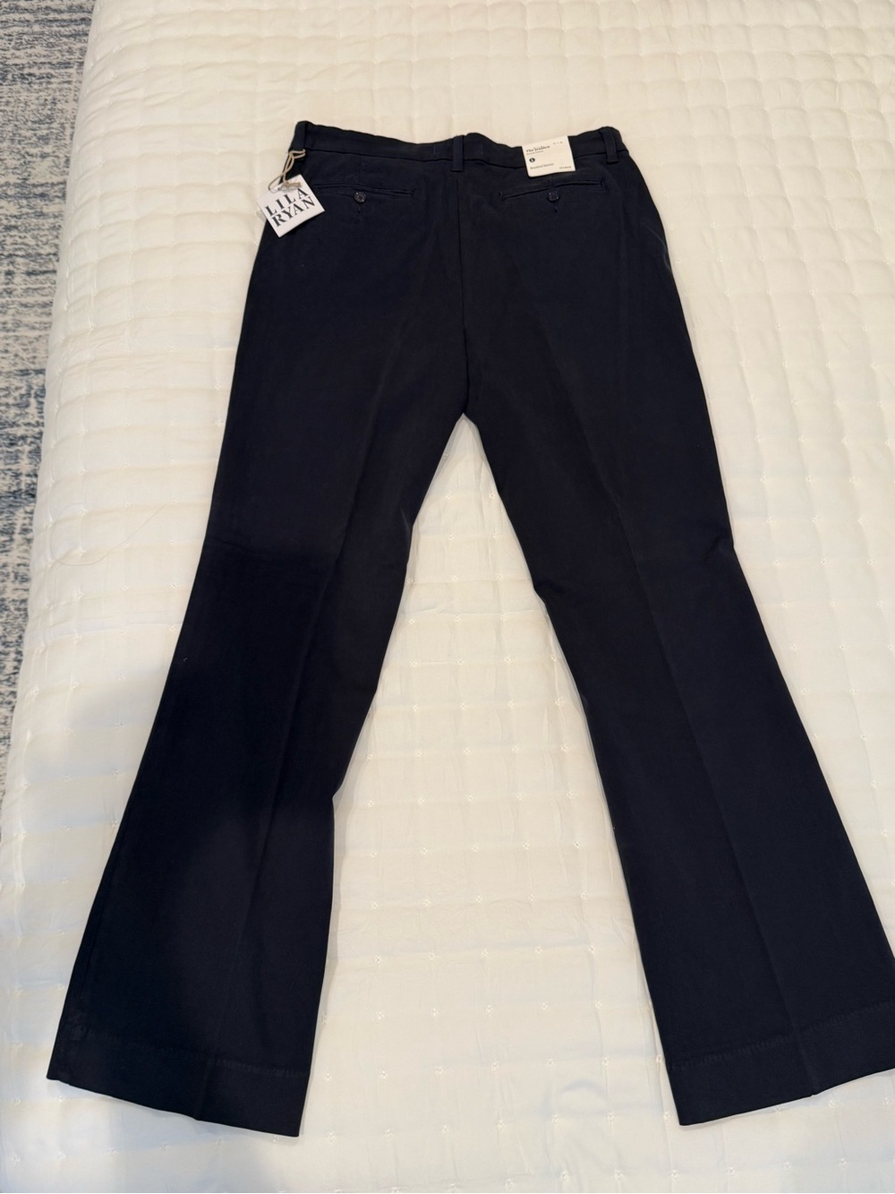 LILA RYAN Navy Blue “Jenalyn” Boot-Cut Dress Pants - NWT